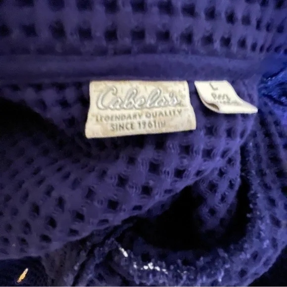 Women’s CABELA’S Waffle Button Front Blazer Jacket - Picture 4 of 5